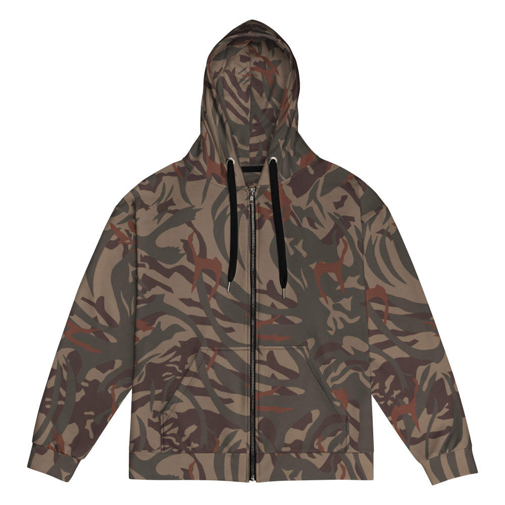 Bophuthatswana Police CAMO Unisex zip hoodie - 2XS - Zip Hoodie