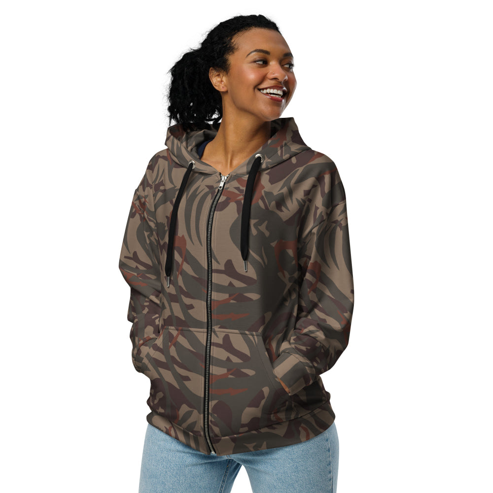 Bophuthatswana Police CAMO Unisex zip hoodie - Zip Hoodie