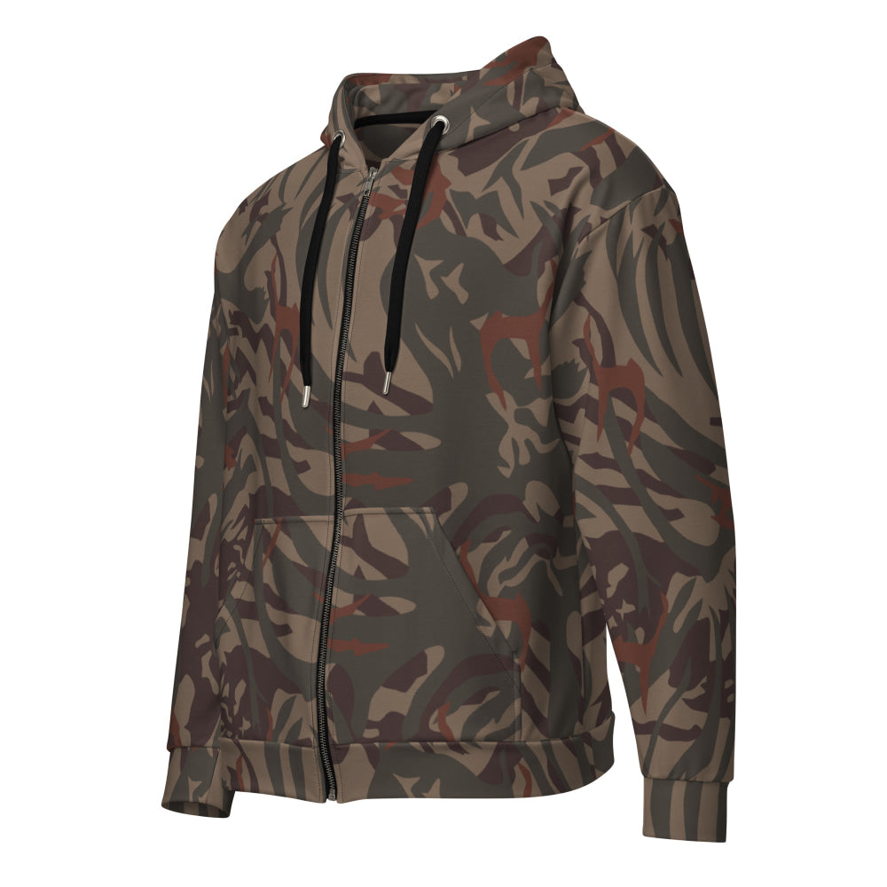 Bophuthatswana Police CAMO Unisex zip hoodie - Zip Hoodie