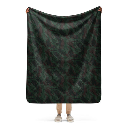 Brazilian Lizard 1980 CAMO Sherpa blanket - 50″×60″ - Blanket