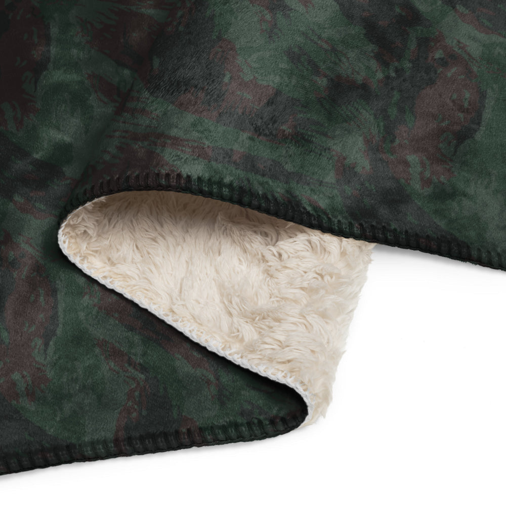 Brazilian Lizard 1980 CAMO Sherpa blanket - Blanket