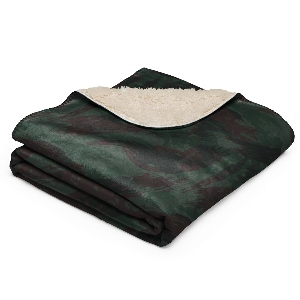 Brazilian Lizard 1980 CAMO Sherpa blanket - Blanket