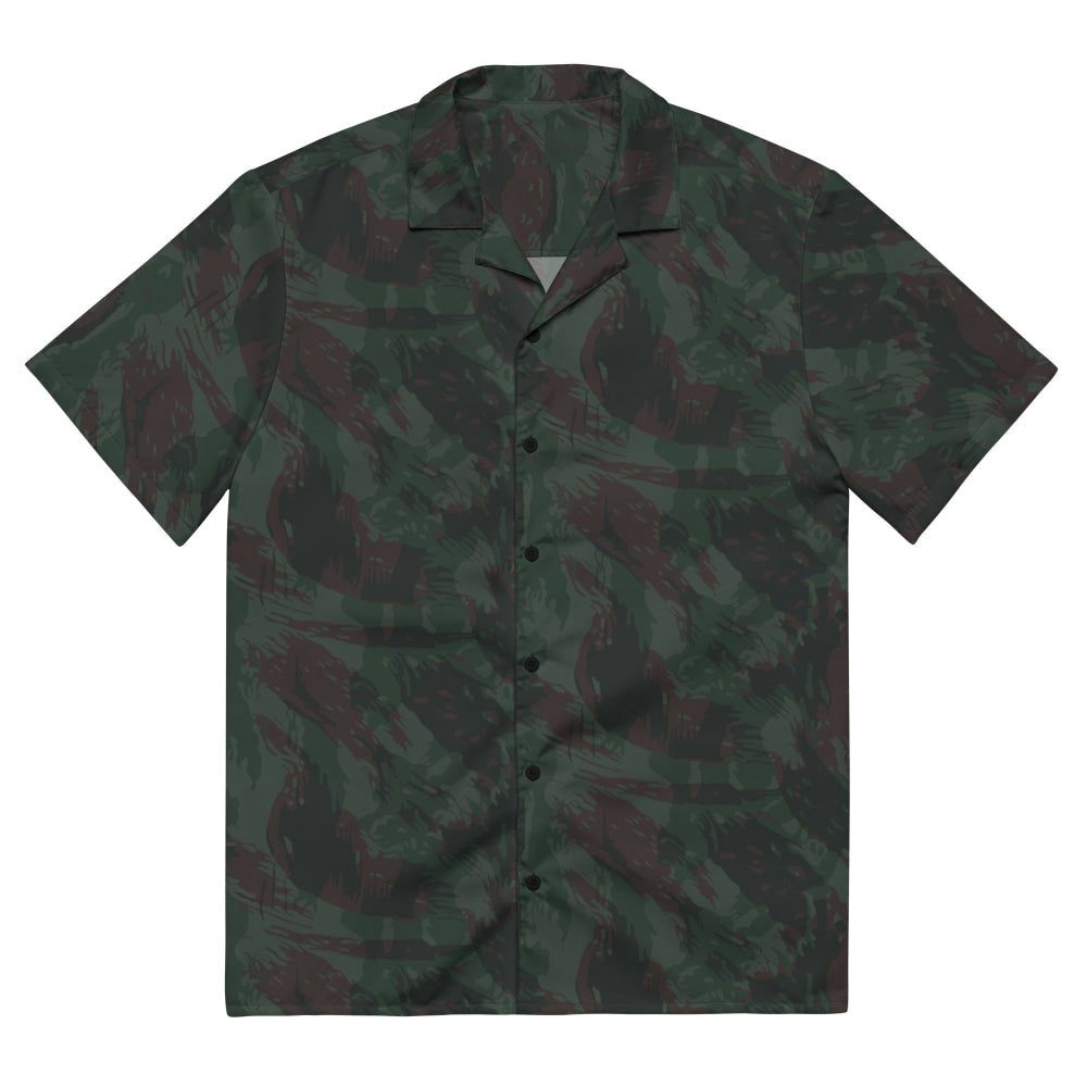 Brazilian Lizard 1980 CAMO Unisex button shirt - 2XS - Button Shirt