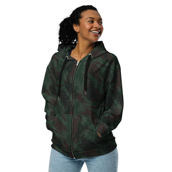 CAMO HQ - Brazilian Lizard 1980 CAMO Unisex zip hoodie