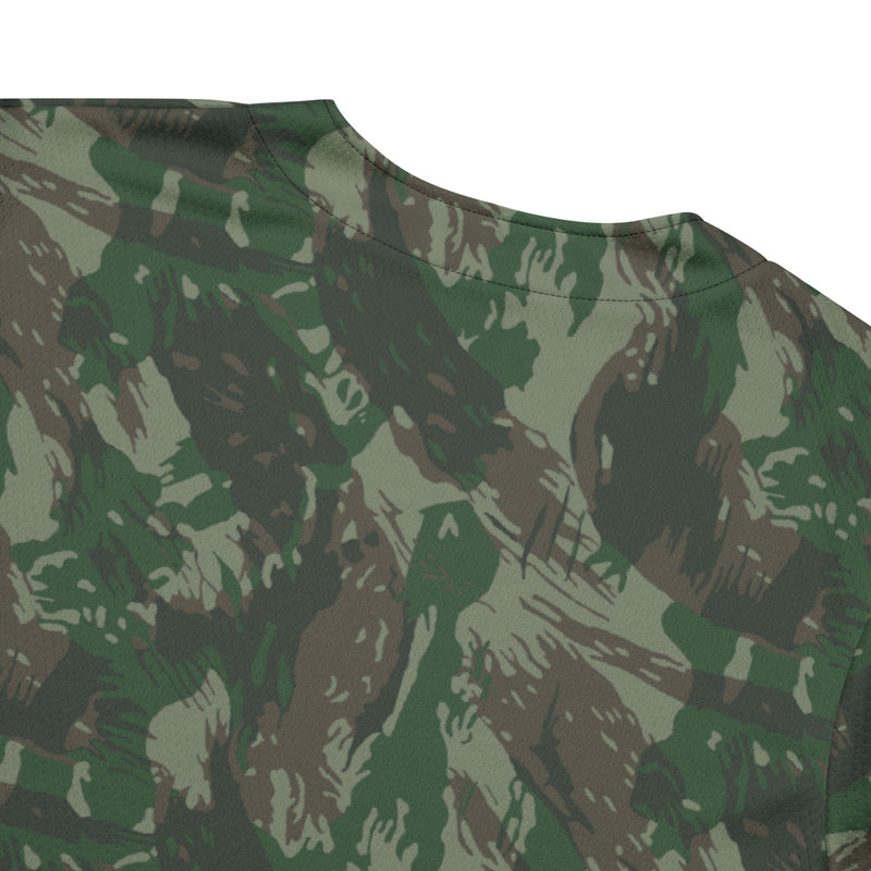 Lizard Brazil Jungle CAMO Unisex Baseball Jersey