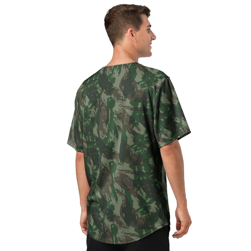 Lizard Brazil Jungle CAMO Unisex Baseball Jersey