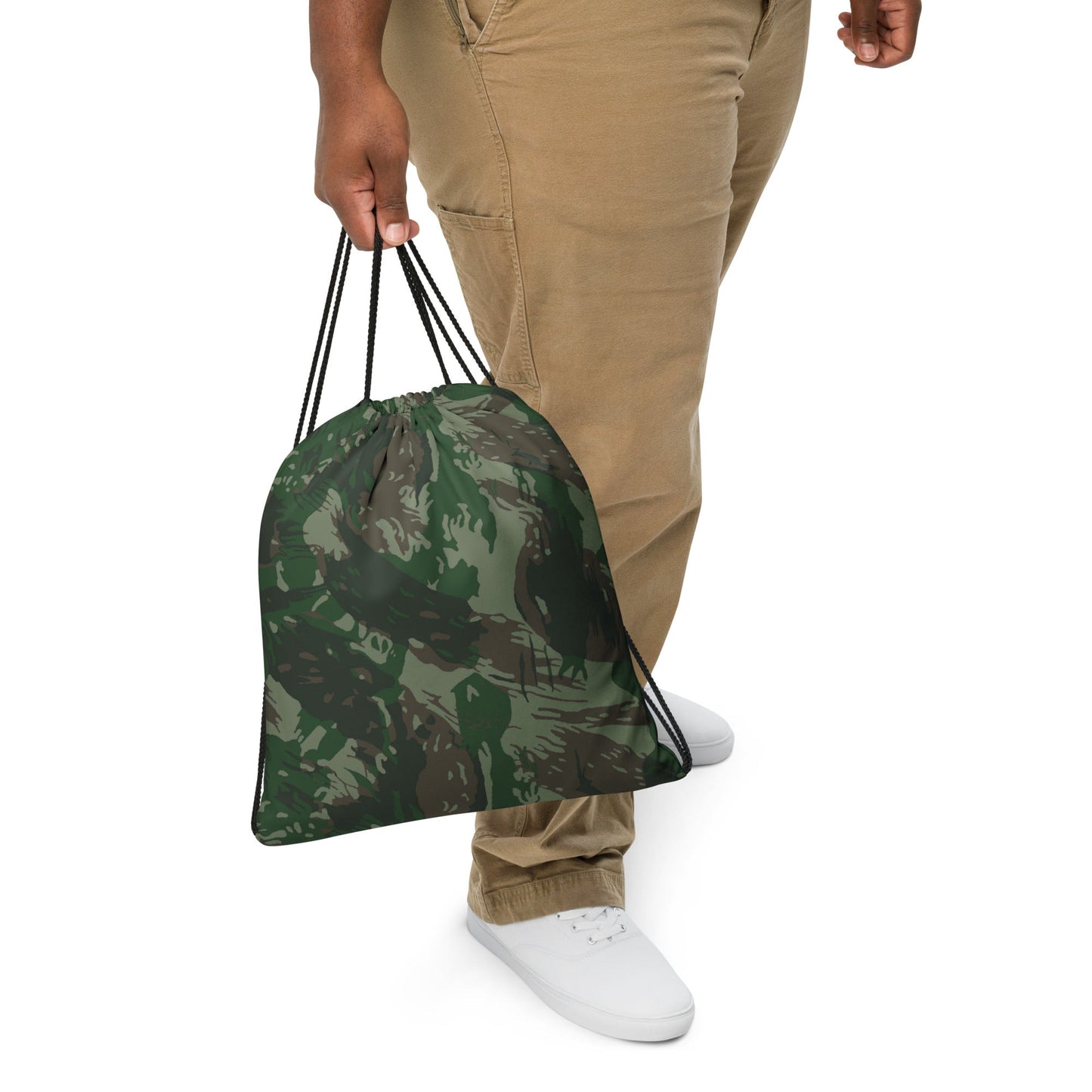 Brazilian Lizard CAMO Drawstring Bag - Bags