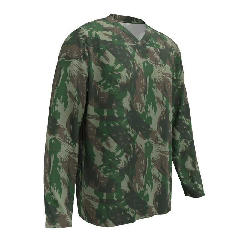 Lizard Brazil Jungle CAMO Unisex Hockey Fan Jersey