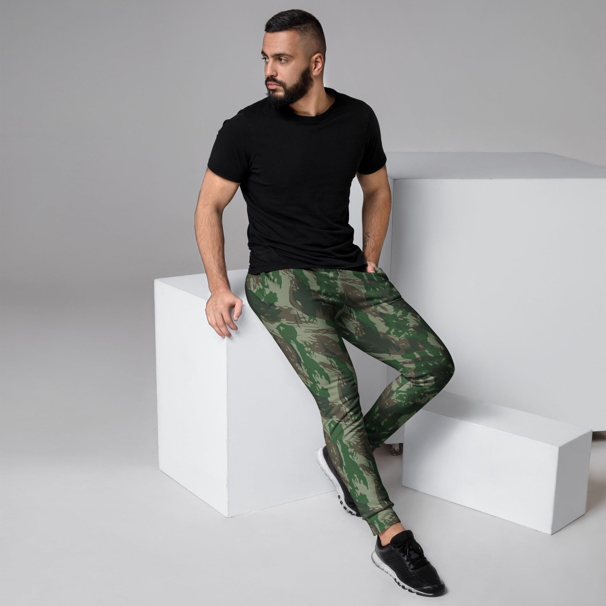 Brazilian Lizard CAMO Mens Joggers - XS