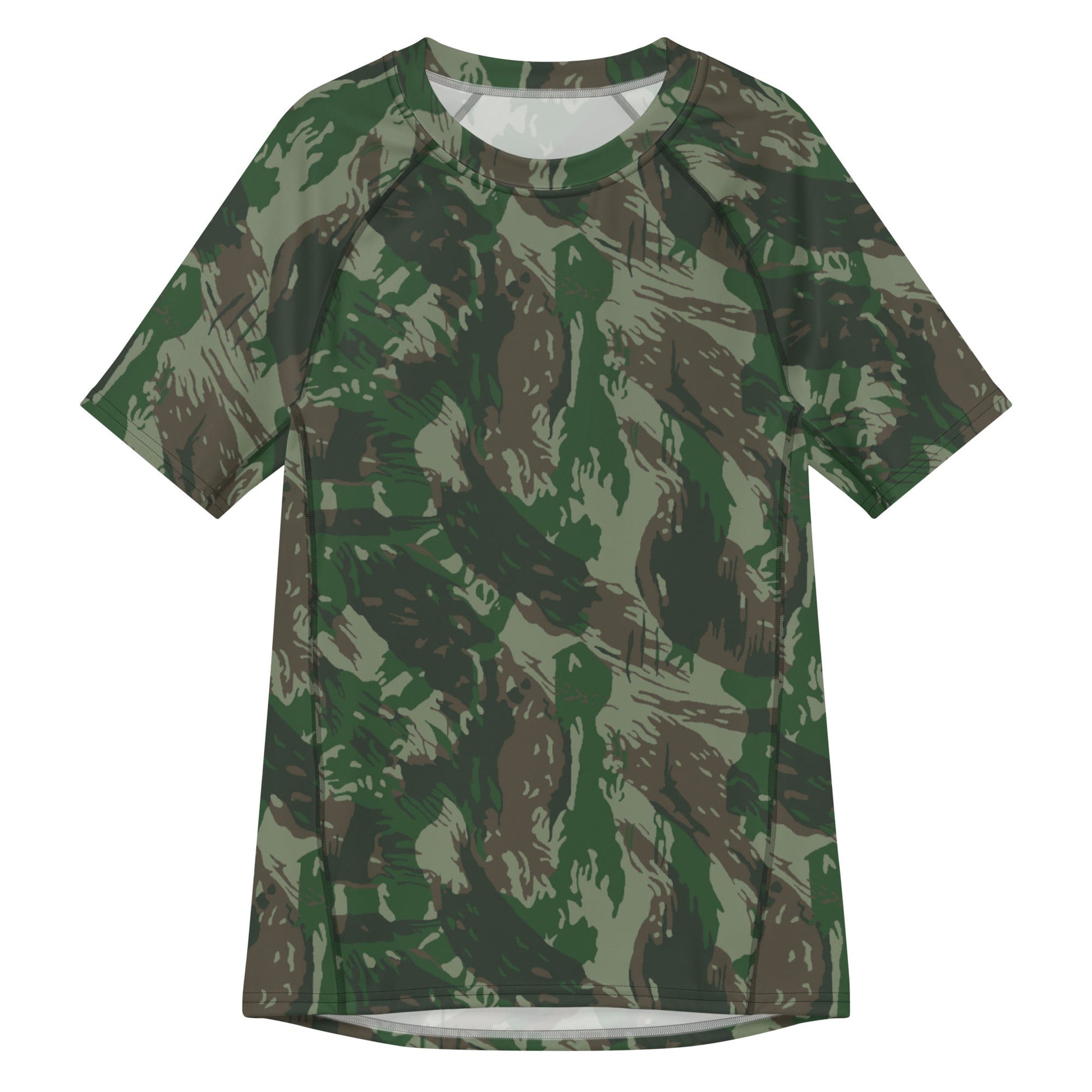 Brazilian Lizard CAMO Mens Short-Sleeve Rash Guard - 2XS - Short-sleeve Guards