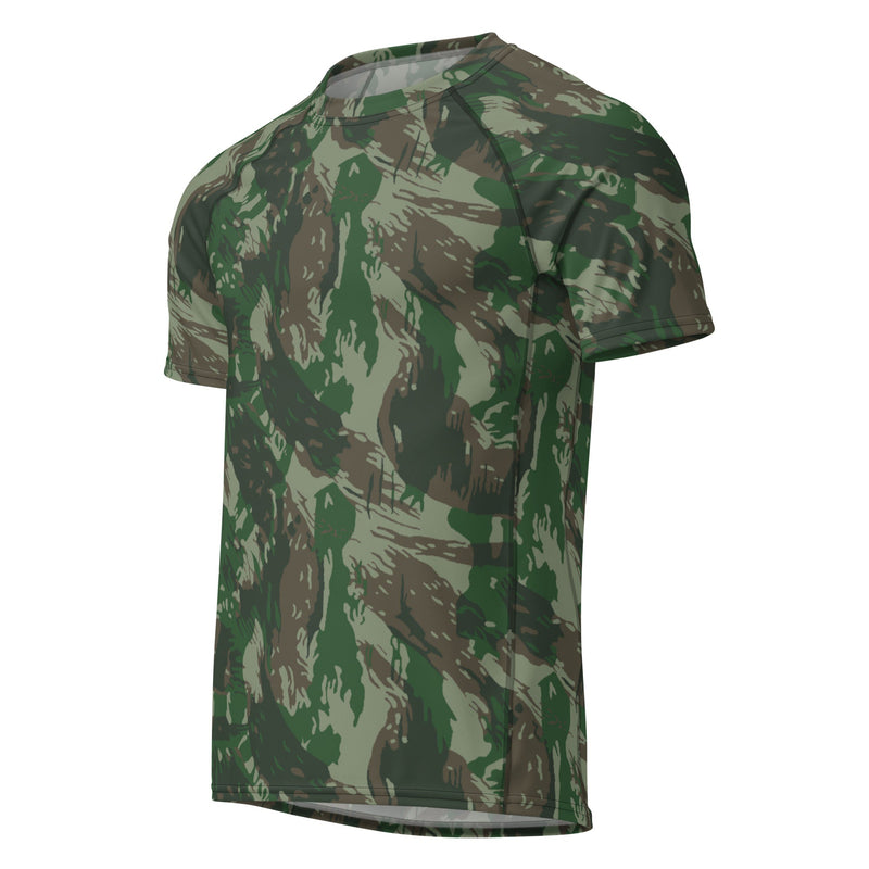 Lizard Brazil Jungle CAMO Mens Short-Sleeve Rash Guard