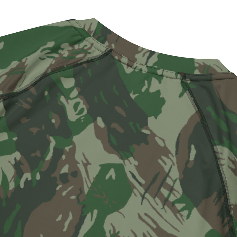 Lizard Brazil Jungle CAMO Mens Short-Sleeve Rash Guard