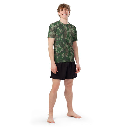 Brazilian Lizard CAMO Mens Short-Sleeve Rash Guard - Short-sleeve Guards