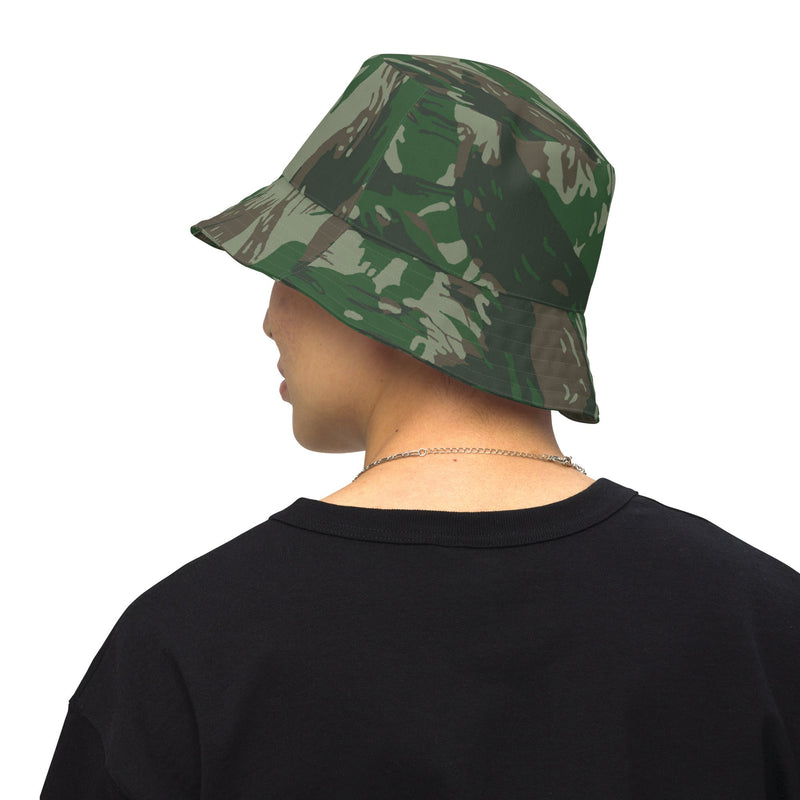 Lizard Brazil Jungle CAMO Reversible Bucket Hat - S/M