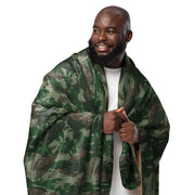 Lizard Brazil Jungle CAMO Sherpa Blanket