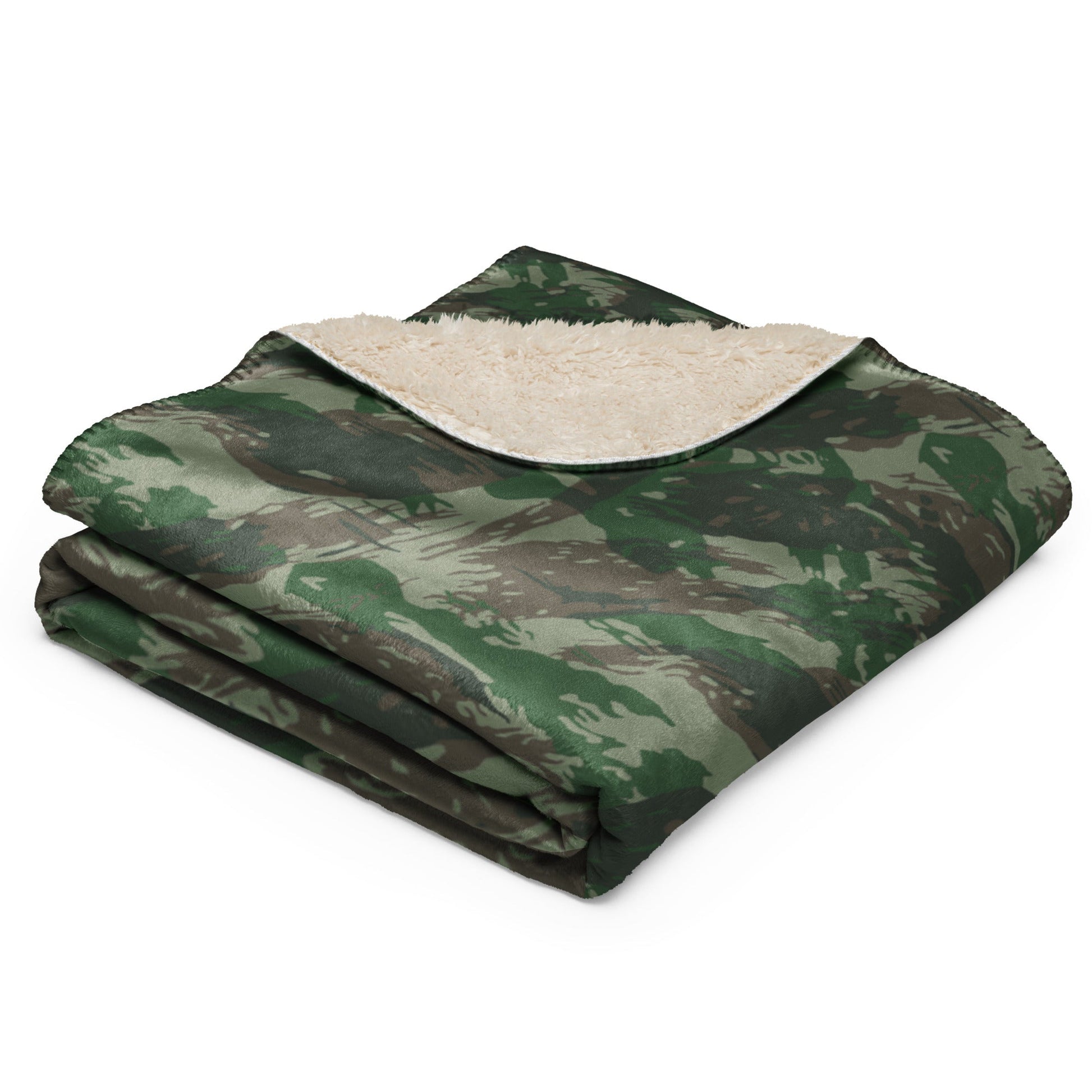 Brazilian Lizard CAMO Sherpa blanket - Blankets