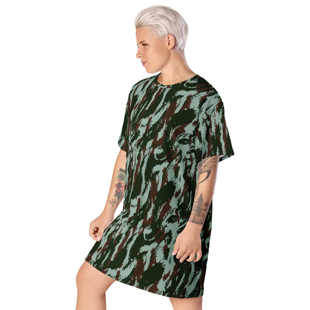 Brazilian Lizard CAMO T-shirt dress - Womens T-Shirt Dress