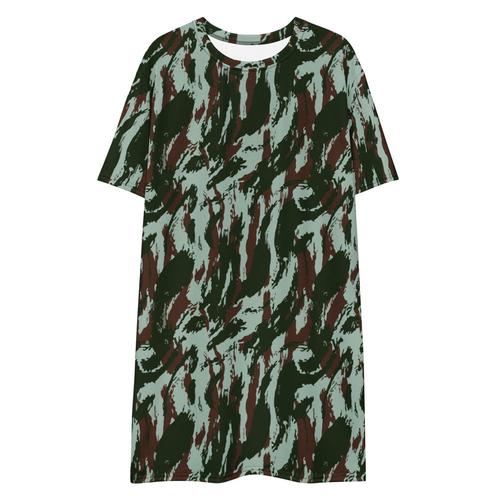 Brazilian Lizard CAMO T-shirt dress - Womens T-Shirt Dress