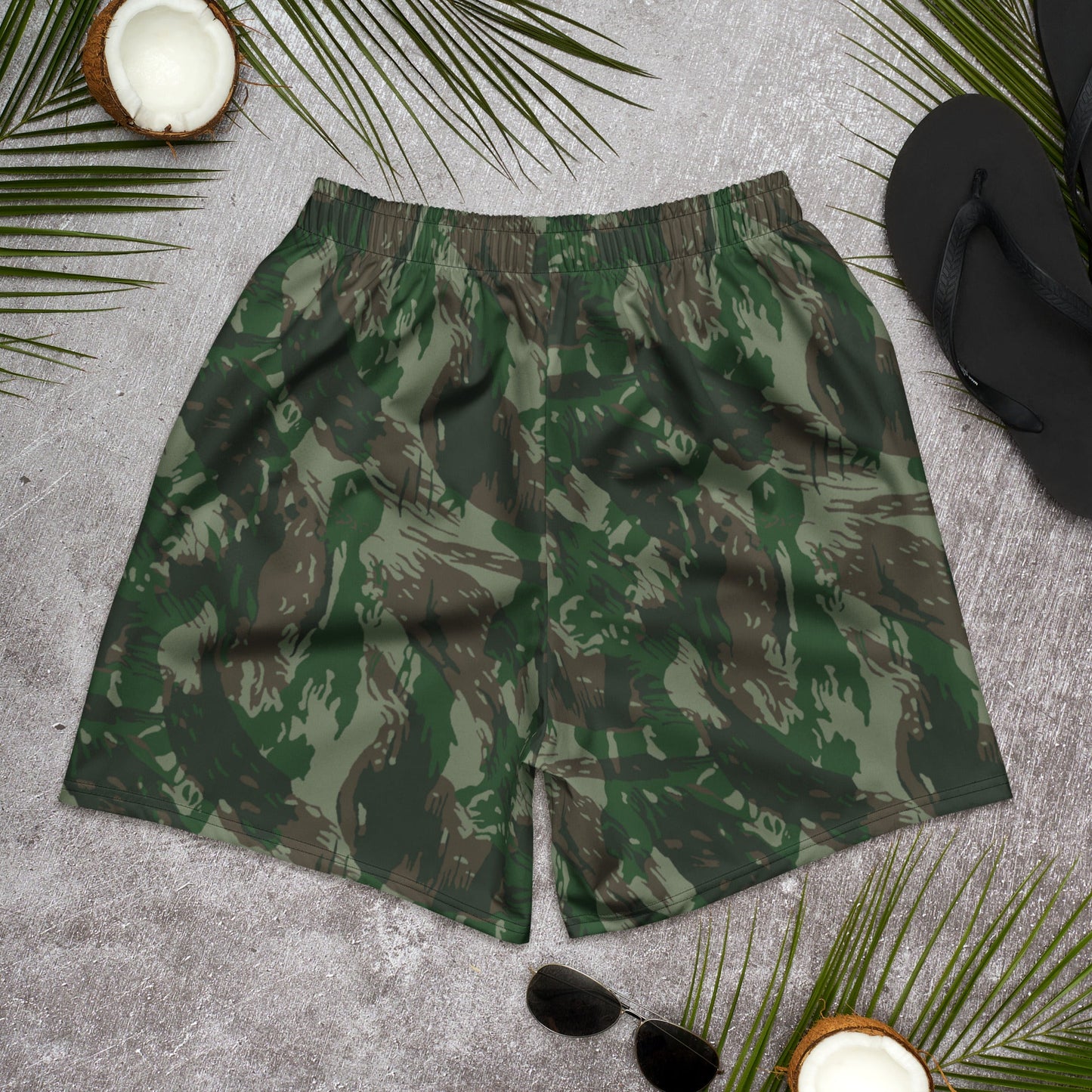 Brazilian Lizard CAMO Unisex Athletic Long Shorts