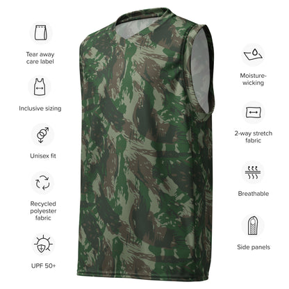 Brazilian Lizard CAMO unisex basketball jersey - Basketball Jerseys
