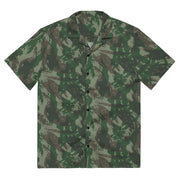 Lizard Brazil Jungle CAMO Unisex Short-Sleeve Button Shirt - 2XS