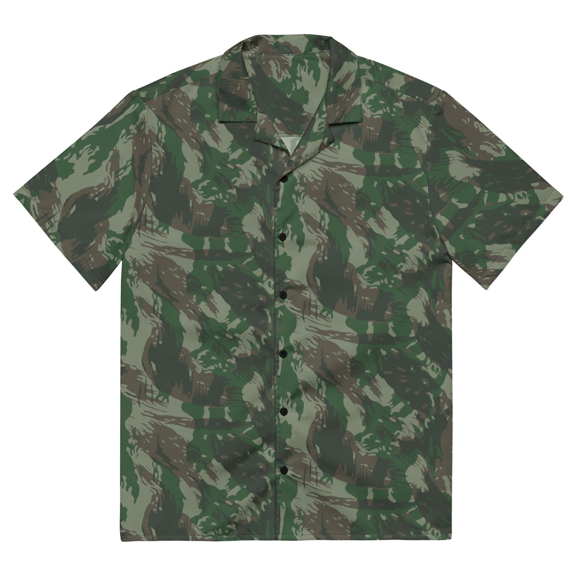 Brazilian Lizard CAMO Unisex button shirt - 2XS - Button Shirts