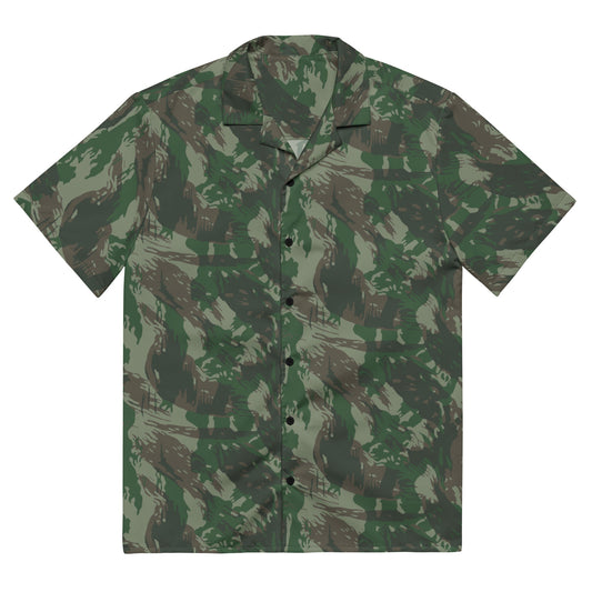 Brazilian Lizard CAMO Unisex button shirt - 2XS - Button Shirts