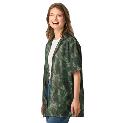 Brazilian Lizard CAMO Unisex button shirt - Button Shirts