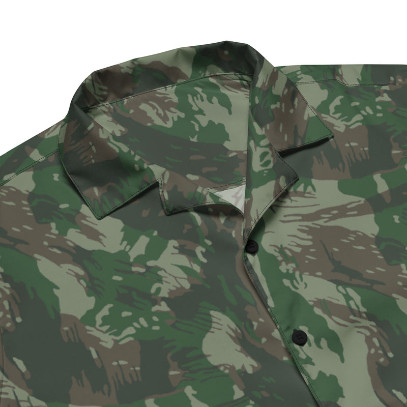 Lizard Brazil Jungle CAMO Unisex Short-Sleeve Button Shirt