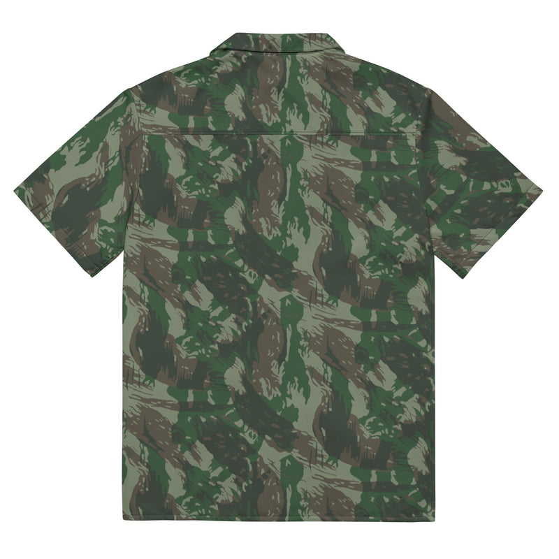 Lizard Brazil Jungle CAMO Unisex Short-Sleeve Button Shirt