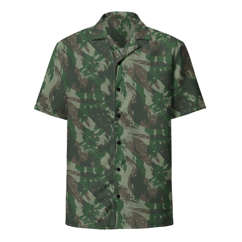 Lizard Brazil Jungle CAMO Unisex Short-Sleeve Button Shirt