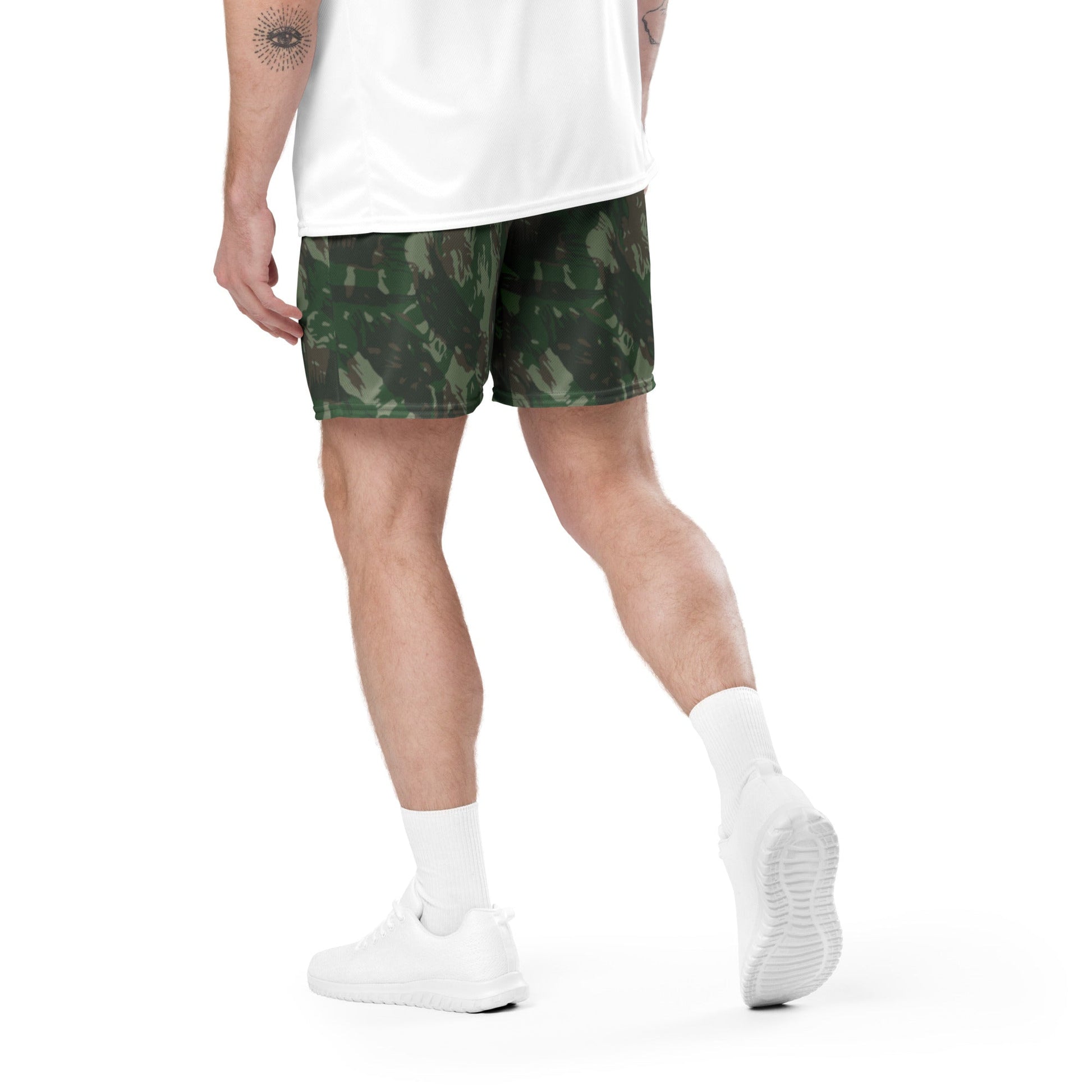Brazilian Lizard CAMO Unisex mesh shorts - Mesh Shorts