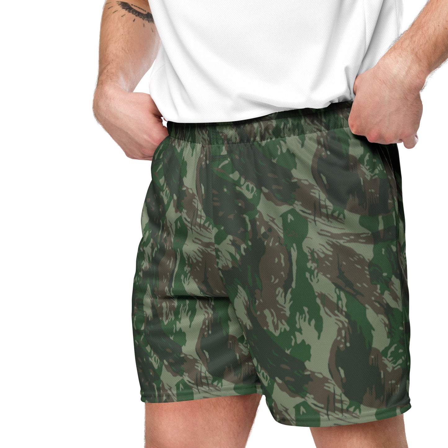 Brazilian Lizard CAMO Unisex mesh shorts - Mesh Shorts