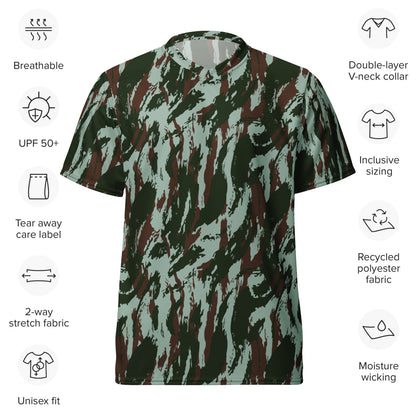 Brazilian Lizard CAMO unisex sports jersey - Unisex Sports Jersey