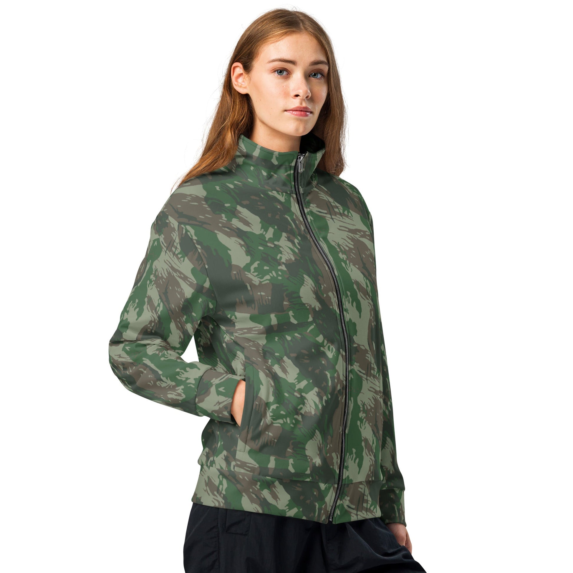 Brazilian Lizard CAMO Unisex track jacket - Track Jackets