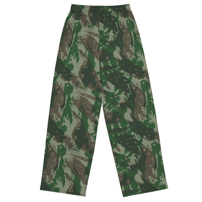 Lizard Brazil Jungle CAMO Unisex Wide-Leg Leisure Pants