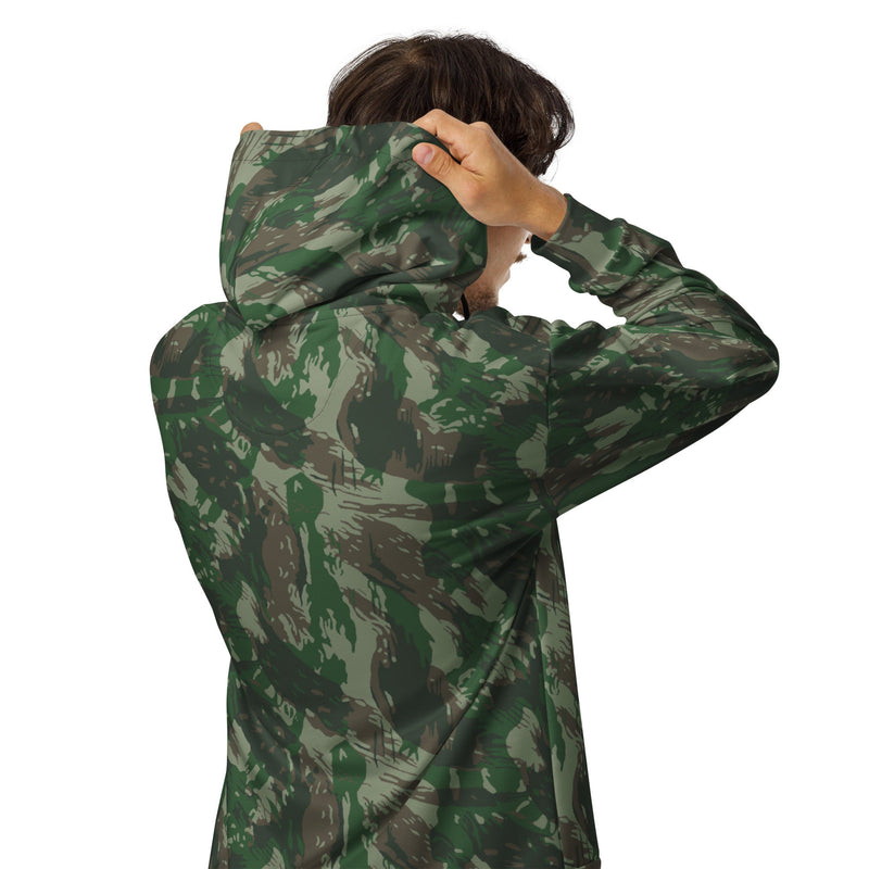 Lizard Brazil Jungle CAMO Unisex Zip Hoodie