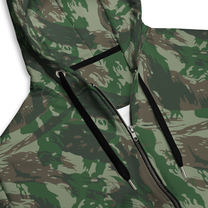 Brazilian Lizard CAMO Unisex zip hoodie - Zip Hoodies