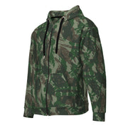 Lizard Brazil Jungle CAMO Unisex Zip Hoodie