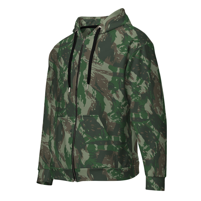 Lizard Brazil Jungle CAMO Unisex Zip Hoodie