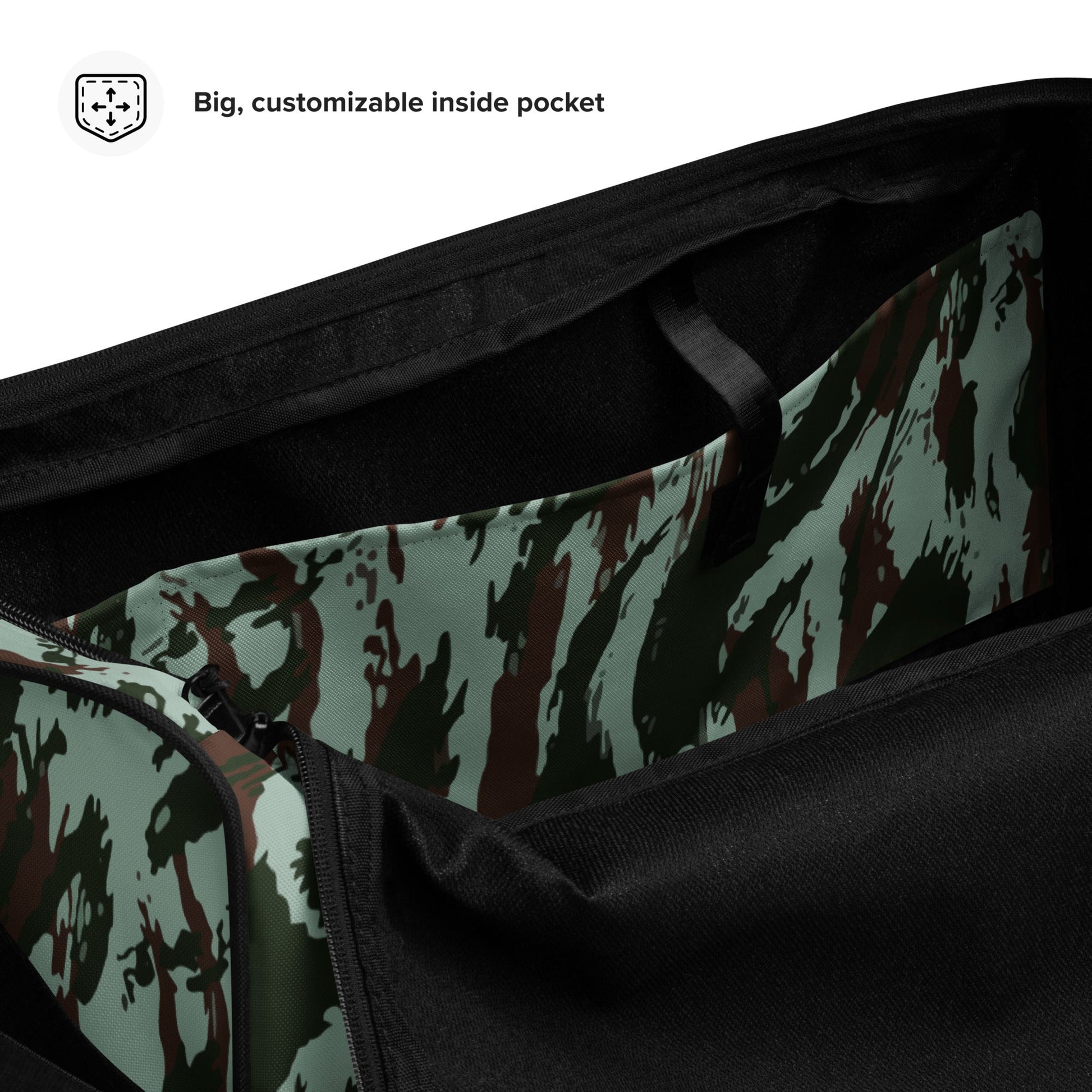 Brazilian Lizard Vertical CAMO Duffle bag - Bags