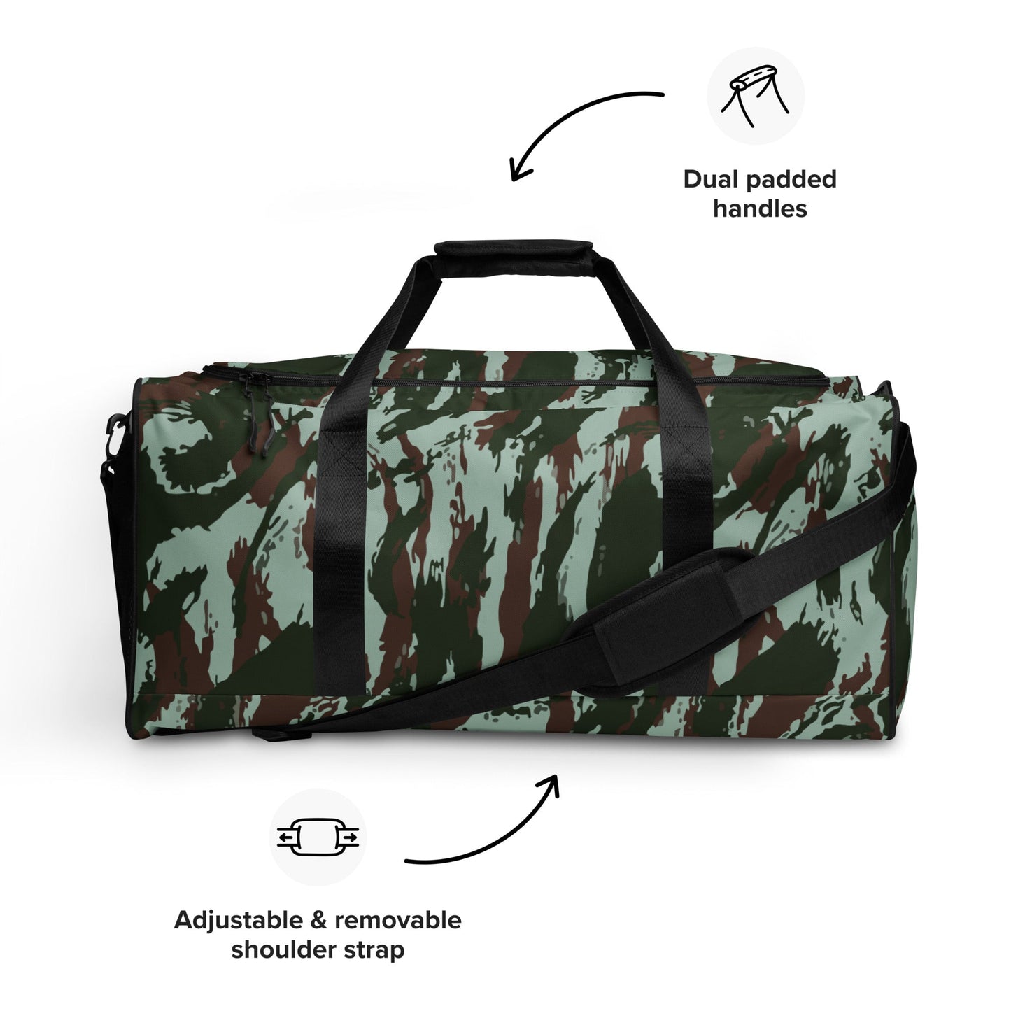 Brazilian Lizard Vertical CAMO Duffle bag - Bags