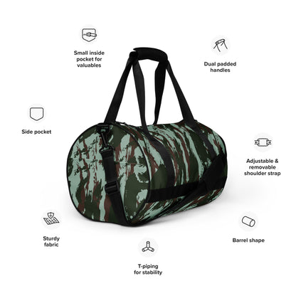 Brazilian Lizard Vertical CAMO gym bag - Gym Bags