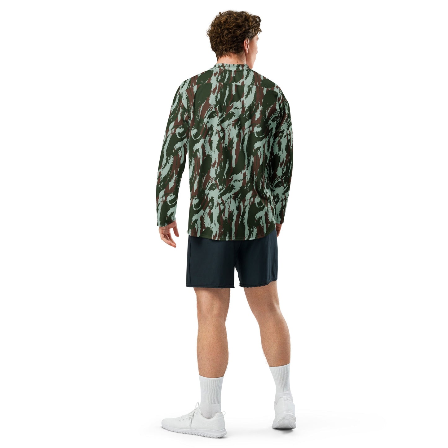 Brazilian Lizard Vertical CAMO hockey fan jersey - Hockey Jerseys