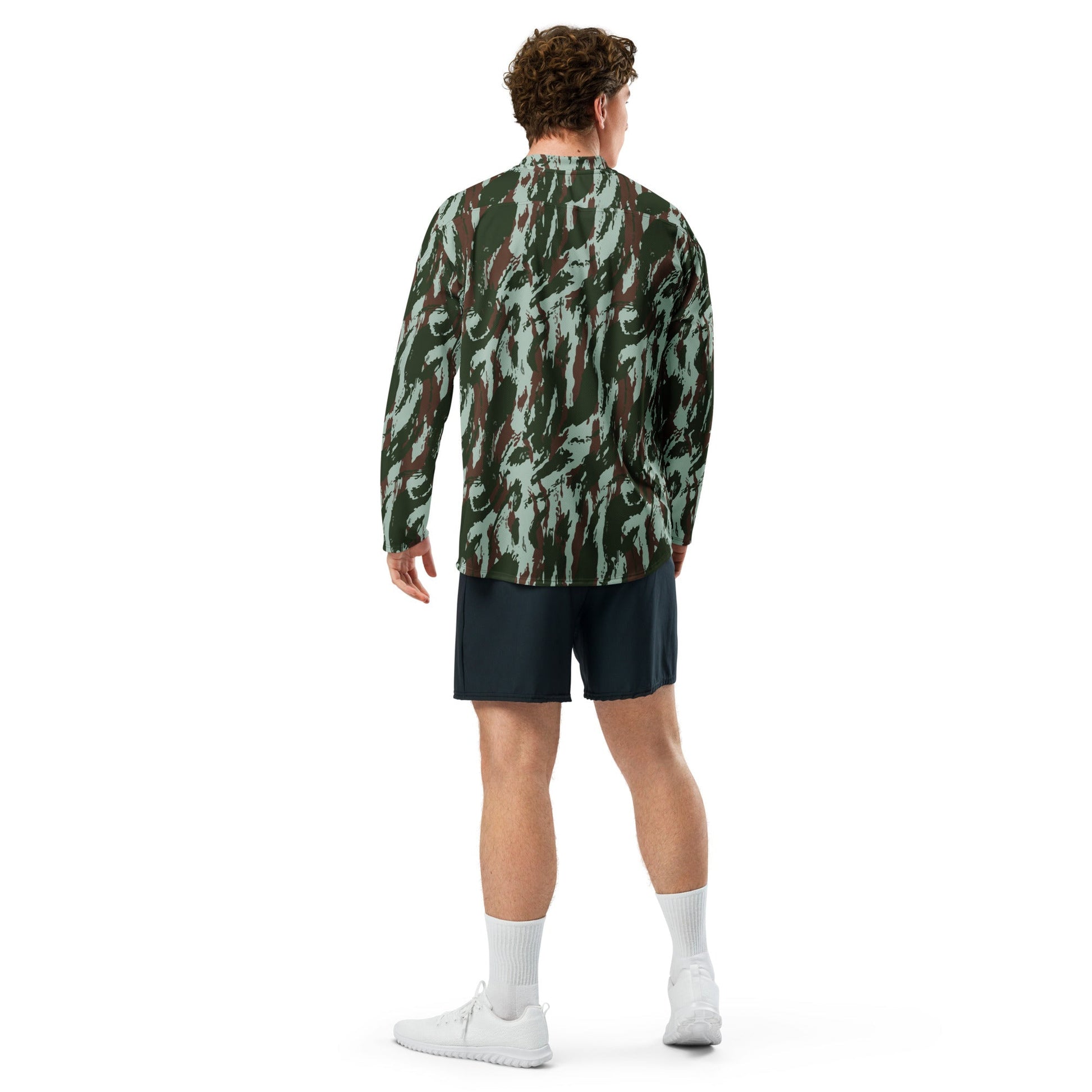 Brazilian Lizard Vertical CAMO hockey fan jersey - Hockey Jerseys