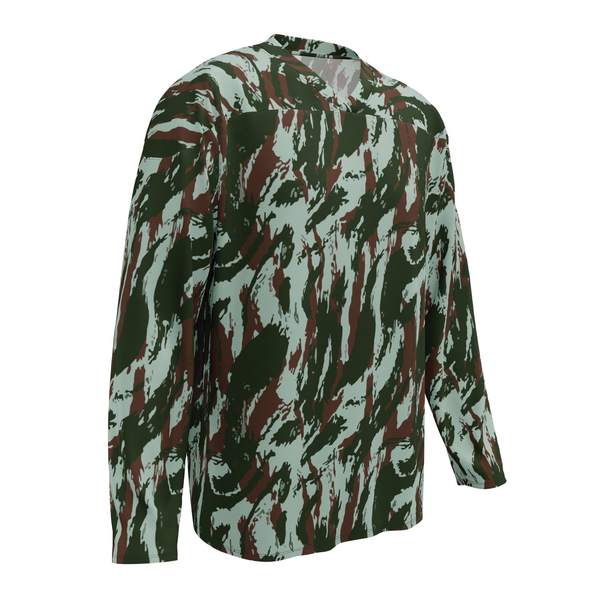 Brazilian Lizard Vertical CAMO hockey fan jersey - Hockey Jerseys