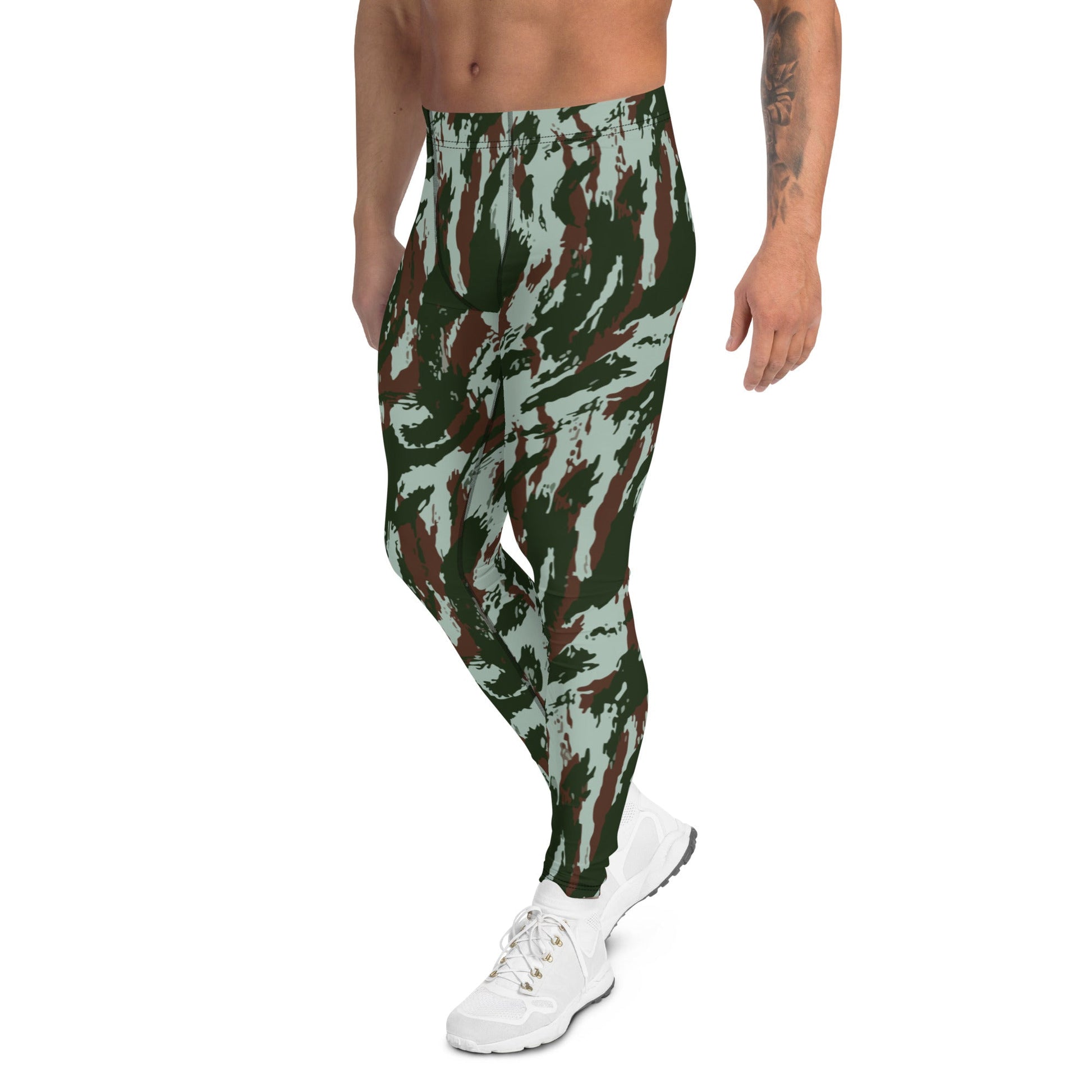 Brazilian Lizard Vertical CAMO Mens Leggings