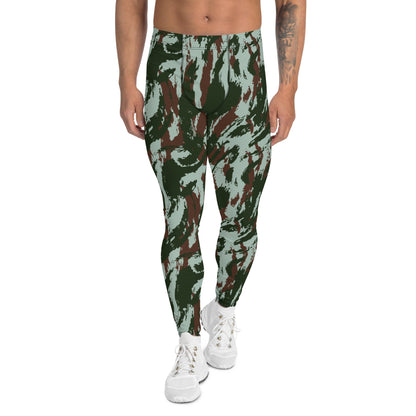 Brazilian Lizard Vertical CAMO Mens Leggings - XS