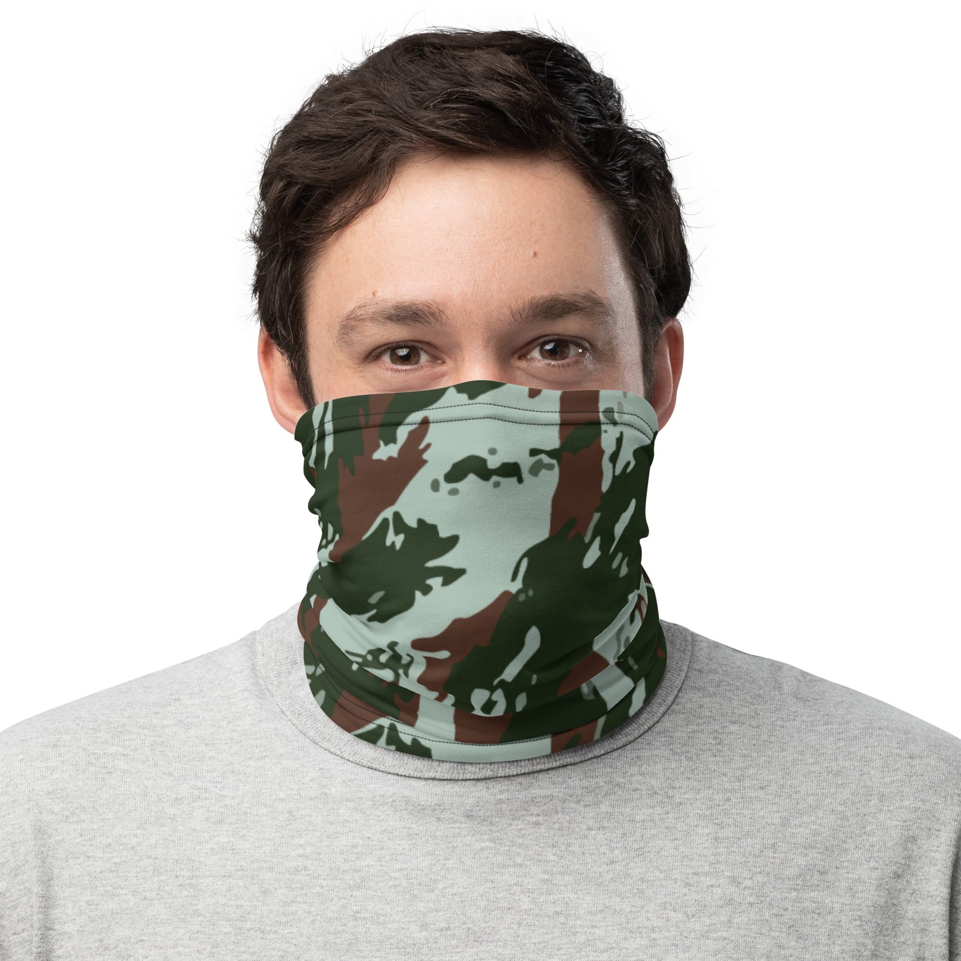 Brazilian Lizard Vertical CAMO Neck Gaiter Gaiters