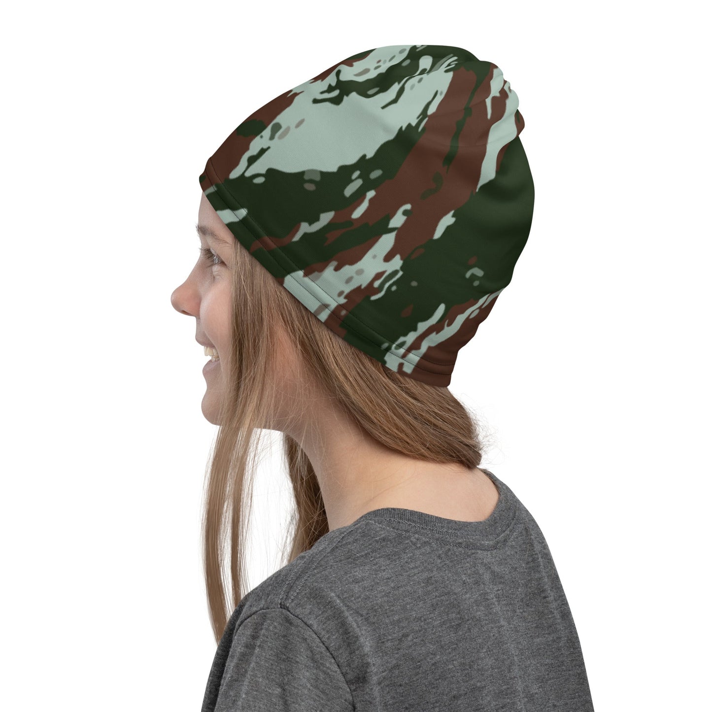 Brazilian Lizard Vertical CAMO Neck Gaiter Gaiters